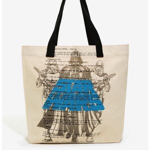 Loungefly STAR WARS x Darth Vader & Stormtrooper Canvas Tote l NWT!